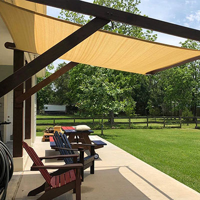 outdoor waterproof sun shade sail